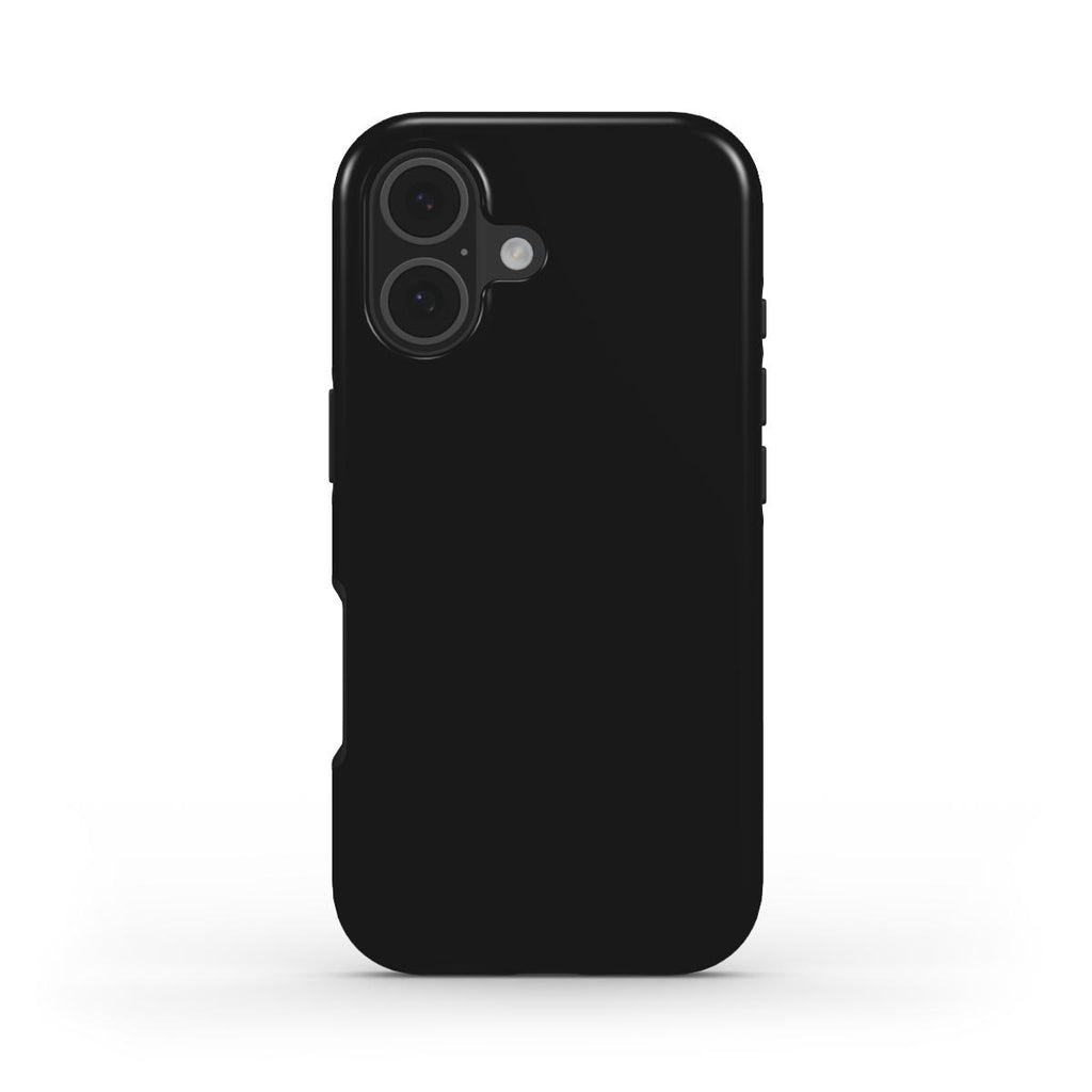 BLACK - Hard Phone Case